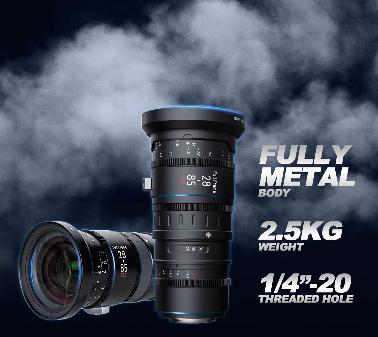 SIRUI 28-85mm T3.2 Full-Frame Zoom Cine Lens - SIRUI USA, LLC